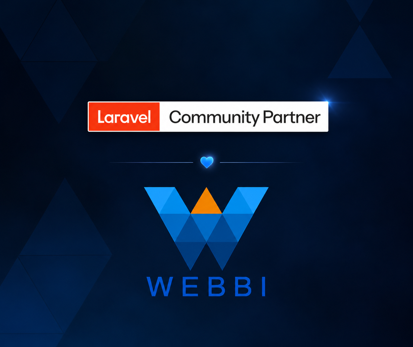 Webbi är nu Laravel Community Partner - vad det innebär för dig