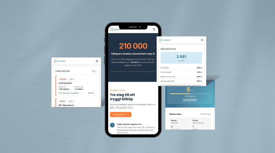 Checkabilen – Sveriges första AI-drivna bilrådgivare